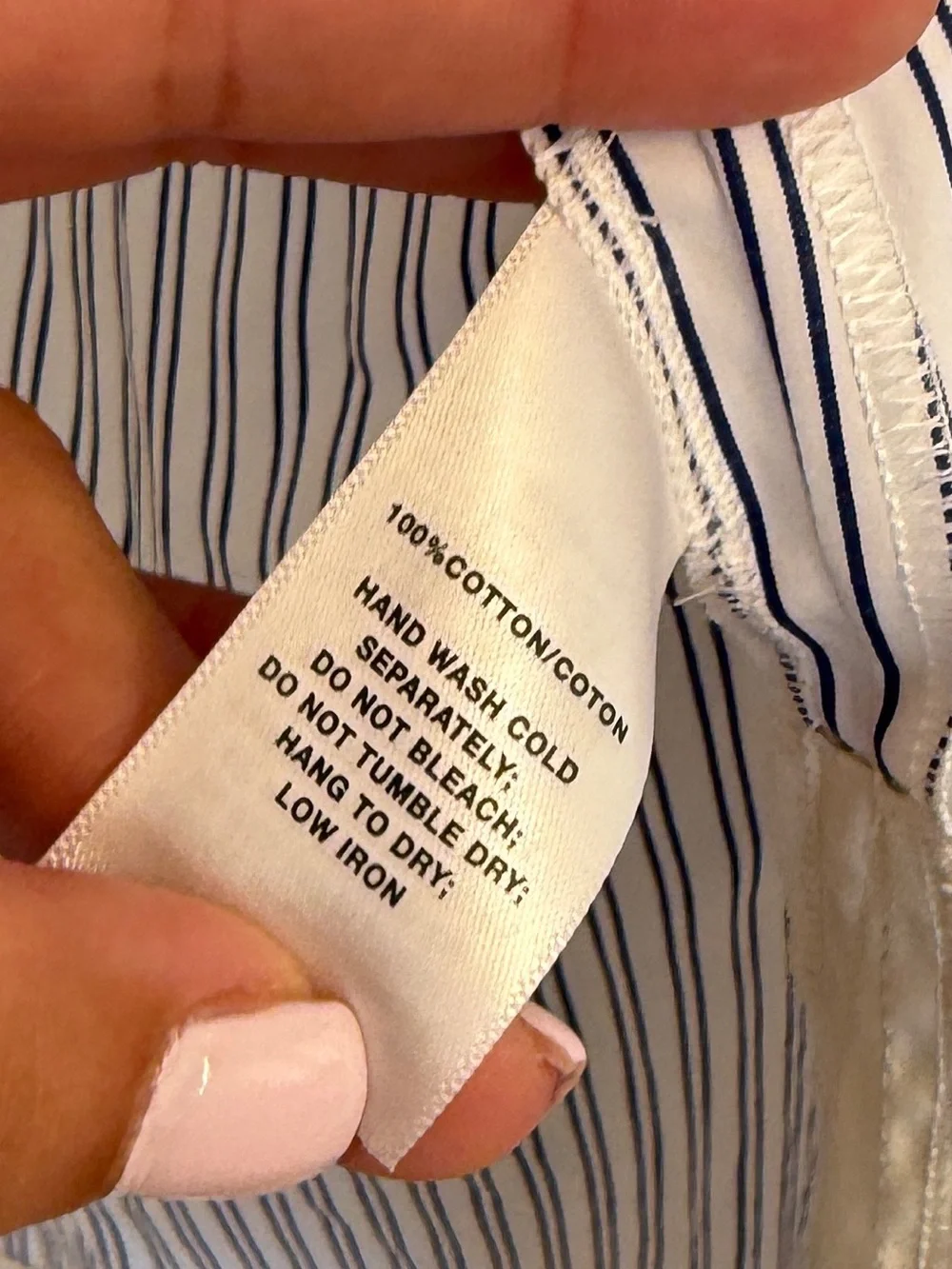 LAFAYETTE 148 Women's White Striped Wide Sleeve Button Down Shirt Size L - Picture 4 of 4